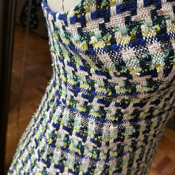 Kate Spade | Pop Tweed Halter Midi Dress NWOT - Picture 7 of 11